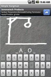 game pic for Simple hangman